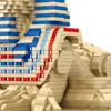 Block 2732 st Egypt Model Diamond Building Blocks City Street Architectural Block Toys for Children Gifts R230907