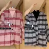 Zweiteiliges Kleid im europäischen Stil Damenmantel Rock Set Plaid Fat MM Herbst Winter Slim Fleischbedeckung Anzüge im Hong Kong-Stil Zweiteilig