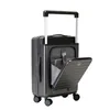 Koffers Terug Open deksel Reizen Vakantie Koffer Trolley Cabinebagage Handbagage met wielen Rolling Boarding Box Cosmetisch