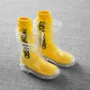 Rain Boots Stivali da pioggia 당 bambini scarpe ragazzi e ragazze antiskid di scuola materna per bambini 불충분 한 stivali da pioggia