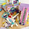 Modèle d'avion en STOCK blocs de construction du centre commercial Heartlake City avec 5 mini figurines jouets pour enfants petite amie cadeau de noël 41450 230907