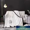 Wholesale Foreign Trade Blanket Gift Big Brand Classic Style Cover Blankets Office Air Conditioning Blanket High-end