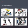 Aircraft Modle Vuxenblock Mecha Serie 58029 1142PCS Building Block Model Fourth Form Wolf Handheld Assembly Robot Toy for Boys Gifts 230907