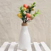 Decorative Flowers Easter Egg Tree Decoration Artificial Green Leaf Vases Cutting Simple Desktop Ornaments Flower Arrangement