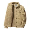 Erkek Ceketler Erkek Pamuk Günlük Kış Palto Yün Liner Kalın Daha Sıcak İyi Kaliteli Dış Giyim