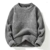 Männer Pullover 2023 Herbst Winter Rundhals Mode Lose Casual Stil Dicke Warme Pullover Männer Pullover Größe M-XXXL 309