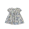 Robe d'été en coton à fleurs pour petites filles de 0 à 3 ans, tenue de fête à la mode, à fleurs de pivoine, 2624