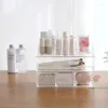 Boîtes de rangement organisateur de maquillage pour boîte à cosmétiques acrylique rouge à lèvres bijoux brosse