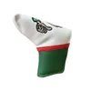 Other Golf Products Mr 4 Putt Blade Putter Headcover Golf Putter Head cover with High Quality Leather and Beautiful Embroidery Pattern 230907