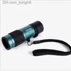 Telescopi Binocolo potente di alta qualità 15-75x25 HD Messa a fuoco flessibile Mini telescopio zoom monoculare ad alta potenza per caccia da viaggio tascabile Q230907