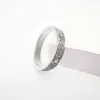 Nuovo anello di design di alta qualità per donna Anello con diamanti Anelli a fascia in titanio Gioielli classici Uomini e donne Anelli per coppie Regalo di San Valentino
