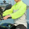 Chemises de cyclisme Tops ROCKBROS Vestes de vélo Gilets réfléchissants Hommes Femmes Respirant Sécurité Lumière Vélo Maillots Manteaux VTT Route 230907