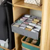 Boîtes de rangement bacs sous-vêtements organisateur pliable maison armoire diviseur boîte placard tiroir chaussettes shorts soutien-gorge boîtes 99 230907