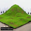 Dekorative Blumen 1x1M Akünstliche Moospflanze Simulation Landschaft Bonsai Umwelt Dekoration Kunstrasen Beflockung Grün La