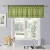 Rideau rideaux de cuisine 45x132cm lin niveau ferme café petite fenêtre traitement 1 panneau pour buanderie salle de bain
