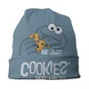 Beanie / Skull Caps Cookie Monster Bonnet Chapéu Tricô Chapéu Homens Mulheres Hip Hop Unisex Adulto Cartoon Sesame Street Quente Inverno Skullies Beanies Cap X0907