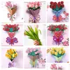 Kartki z życzeniami Dzień Matki Pocztówka 3D Pop -up Flower Thanch You Mom Wszystkiego najlepszego z okazji urodzin