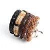 Armreif Großhandel 100 Stile handgefertigte Vintage-Leder-Manschettenarmbänder für Damen und Herren, Mix-Stile, verstellbar, Party-Geschenke, Armreif, Schmuck 230906