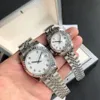 La fabbrica GD produce orologi da uomo e da donna della serie Dayjust da 36/28 mm, dimensione 8215, movimento in acciaio pregiato, quadrante bianco, vetro zaffiro, fibbia pieghevole.