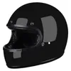 Мотоциклетные шлемы из стекловолокна, анфас, гоночный шлем в горошек Capacete De Moto Motociclista Para Motocross Casco, матовый черный