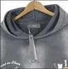 Mi Vintage Tiger Wool Circle Clote Hoodie Wash Classic Wash للقيام بأوروبا القديمة والولايات المتحدة العلامة التجارية للأزياء الساخنة للرجال والنساء مع شباب شباب طويل الأكمام