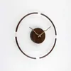 Wandklokken Moderne Esthetische Klok Originele Kunst Rustig Uniek Klassiek Retro Minimalistisch Interieur Horloge Murale Home Decor