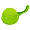 Spoons 1Pcs Plastic Water Ladle Home Kitchen Mtifunctional Baby Food Grinder Long Handle Spoon Drop Delivery Dhiai