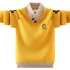 Pullover Cotton Clothing Children s Sweater Keep Warm in Winter Knitted Boys Clothes 230906