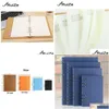 Notepads Wholesale Ruize Faux Leather Notebook A4 A6 B5 A5 Spiral Planner Agenda Hard Er Office Business Notepad Binder Drop Delivery Dha1M