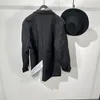 Giacche da uomo Owen Seak Giacca da uomo Cappotto Stile gotico Abbigliamento Autunno Cerniera Volante Classico solido nero