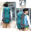 Backpack 70L Nylon Camping Backpack Travel Bag With Rain Cover Outdoor Hiking Daypack Mountaineering Backpack Men Shoulder Bags Luggage 230907