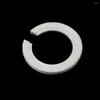 Ljushållare 10pc lampskuggadapter Ring E27 Konvertera till E14 Holder Collar Replacement (White)