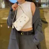 2023 New Women's Kouchi Underarm Pearl Chain Portable Small Square Square Classic Houtgle Old Flower Bag Outlet Cheap Cheap 50 ٪ OFF