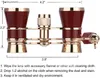 Teleskope 3x25 Teleskop-Fernglas Mehrfarbige Operntheaterbrille Metallgehäuse Retro-Fernglas Retro-Design für Mädchen Dame Geschenk Q230907