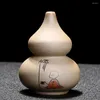 Vases Ceramic Vase Simple Office Home Desktop Decoration Small Crafts Bottle Mini