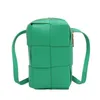 High quality Cassette Botegss Ventss Tote bags on sale of wholesale 2023 New Type Womens Mini Butter Fruit Green Waistpack Square With Real Logo PTUN