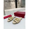 New 23ss Designer Women Sandals Slippers Outdoors Sexy Slide grainy cowhide Casual Sandal Summer Luxury Fashion brand Ladies Beach Slippers