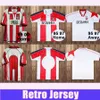 1995 1997 Crvena Zvezda Beogradレトロサッカージャージ99-00ホームアウェイ半袖フットボールシャツのユニフォーム