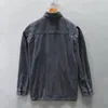 Herenjassen 2023 Lente Losse Cargo Mannen Corduroy Jas Casual Mode Veelzijdige Wafel Vintage Japanse Bovenkleding Shirts Jassen Voor Man