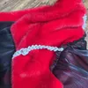 Women's Fur 2023 Winter Fashion Mid Length Suit Collar Long Sleeve Mink Fleece Panel Mesh Thickened Warm Coat Trend