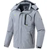 Mens Jackets Hommes hiver veste épaisse imperméable Ski Snowboard veste coupe-vent poches hiver montagne neige manteau chasse Camping pardessus 230906