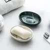 Bath Accessory Set High-end Ceramic Bathroom Accessories Washing Tool Mouthwash Cup Soap Toothbrush Holder Tray Household El