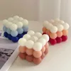 Другие товары для красоты и здоровья 3D Bubble Cube Свеча Силиконовая форма Домашний декор Форма для ароматических свечей Ручная работа Шоколадный десерт Форма для выпечки торта Инструмент P23009.7