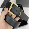 Belts Designer Belt Genuine Leather Man Woman Classic Needle Buckle Accessories Gold Sliver Color Width 2CM Or 3CM