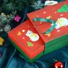 Geschenkpapier, Weihnachtsbox, Schleife, Himmel und Erde, Deckel, leer, kreativ, rot