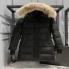 2023 Mooss Knuckles Kurtka kanadyjska gęsi kurtki Kanada płaszcz zimowy męski parkas puffer kurtka damska zapinana na zamek uderzeniowe gęste ciepło