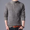 Suéteres masculinos homens 2023 chegada de inverno grosso suéter estudante juventude lã pullovers tamanho completo M-3XL my019
