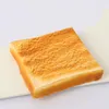 Plates 2 Pcs Cake Decoration Simulated Bread Creative Model PU Models Pretend Toy Bakery Po Props Realistic