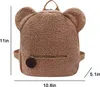 Sacs à dos Sac à dos brodé personnalisé pour tout-petits, léger, ours en peluche, nom personnalisé, cadeau pour garçons et filles, dames, 230906