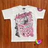 Mens T Shirts 2024 Hellstar Guts Tee Men Women White Glory T-shirt Crewneck Tops Hip Hop Oversize Short Sleeve